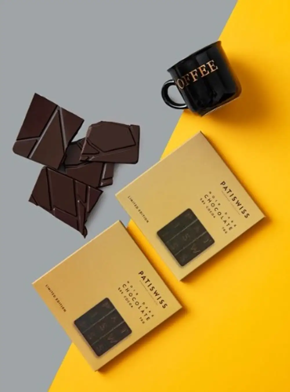 Patiswiss Noir %85 Kakao Bitter Tablet Çikolata