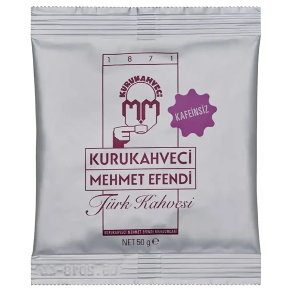 Kafeinsiz Türk Kahvesi - Kuru Kahveci Mehmet Efendi 50 gr.