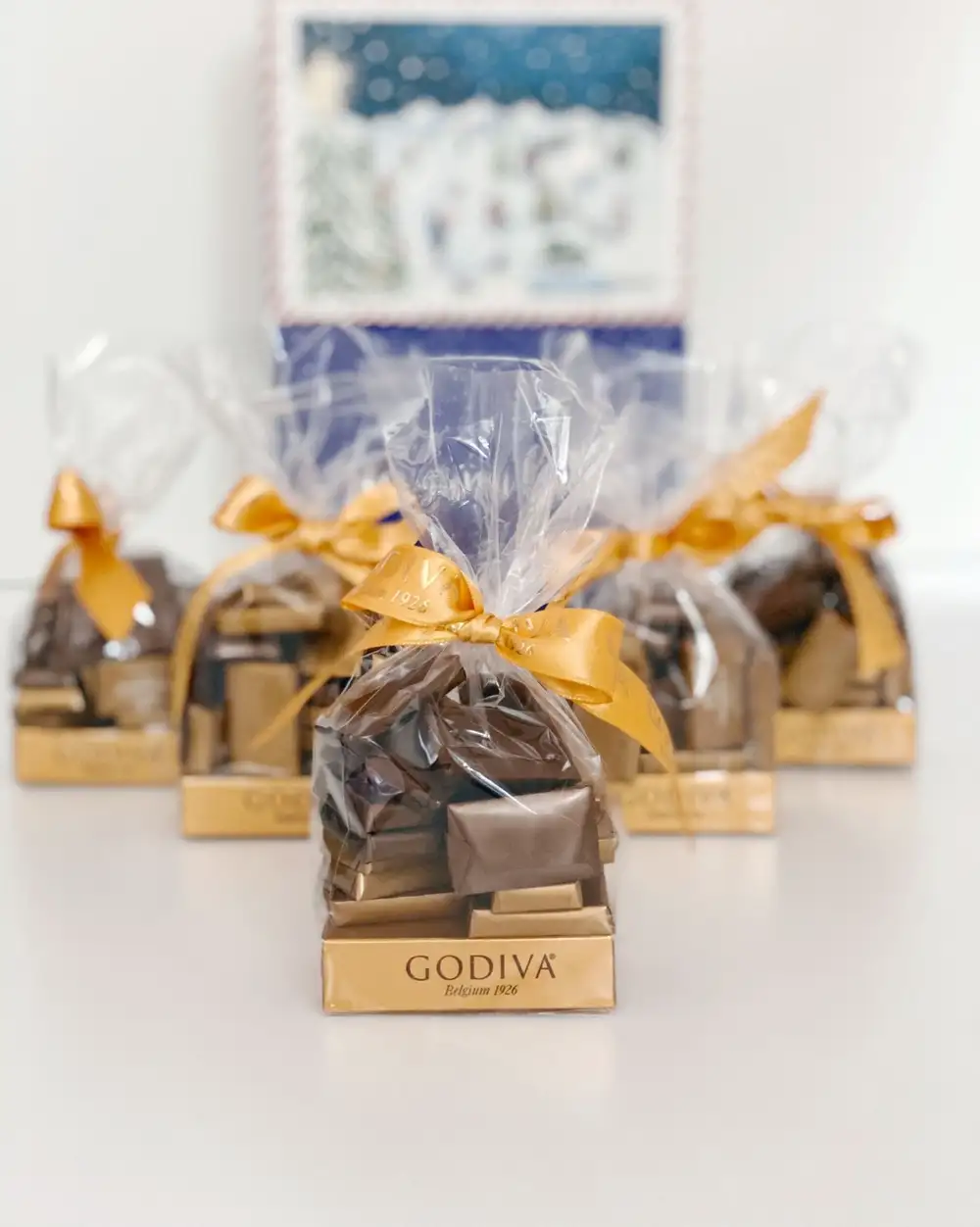 Godiva Napoliten Sütlü Bitter Çikolata Hediye Paketi 5'li