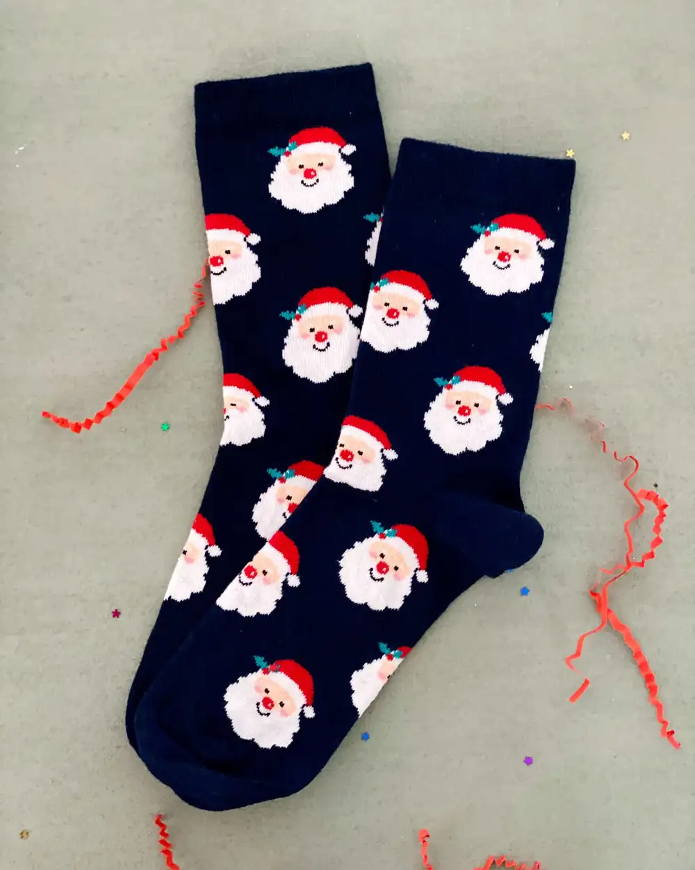 Yılbaşı Çorap Kokinalı Noel Baba Yeni Yıl Çorabı