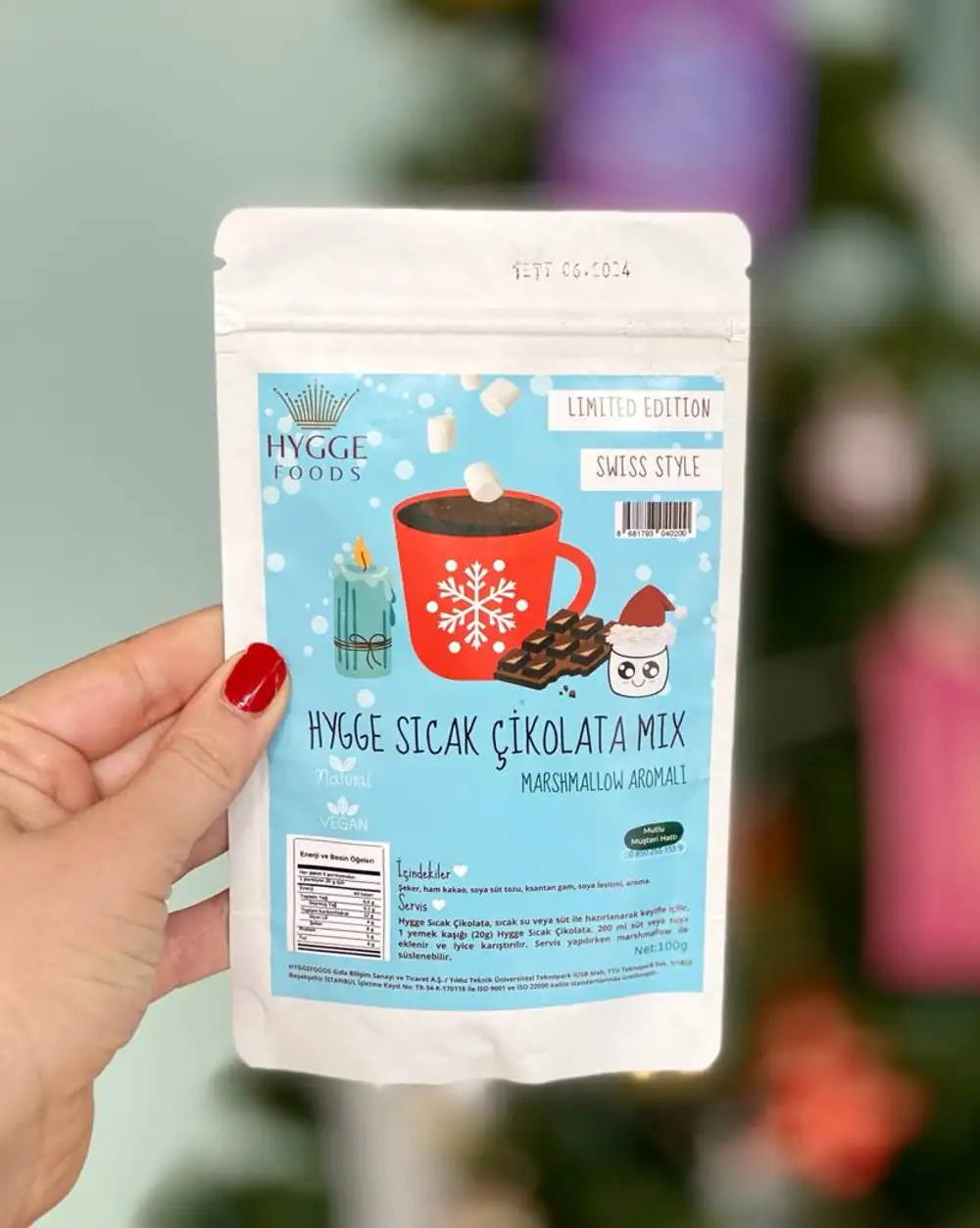 Hygge Foods Sıcak Çikolata Mix - Marshmallow Aromalı