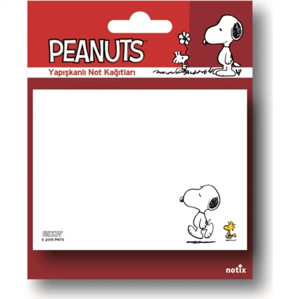 Snoppy Yapışkanlı Not Kağıdı