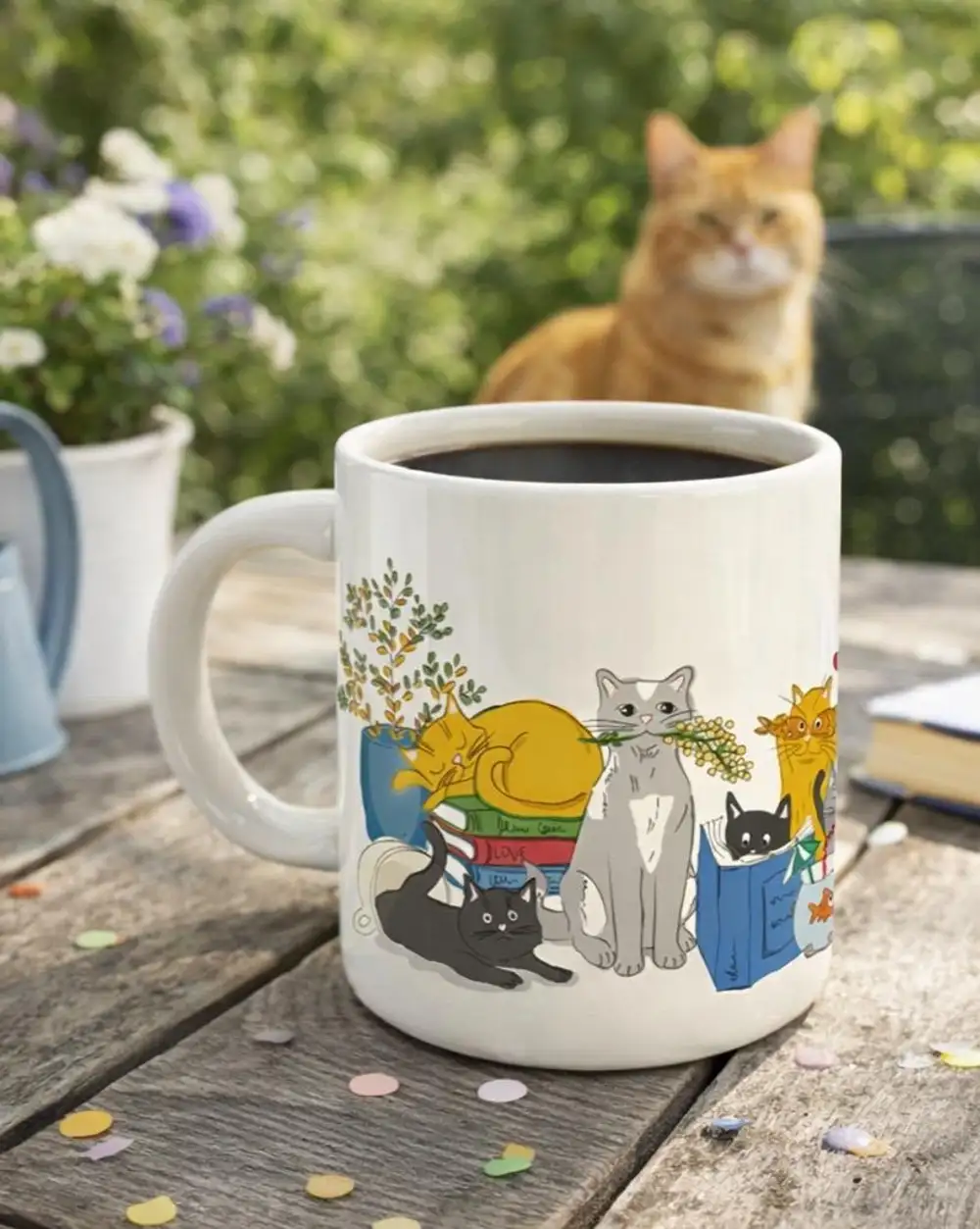 Kediler Hediye Kupa Bardak