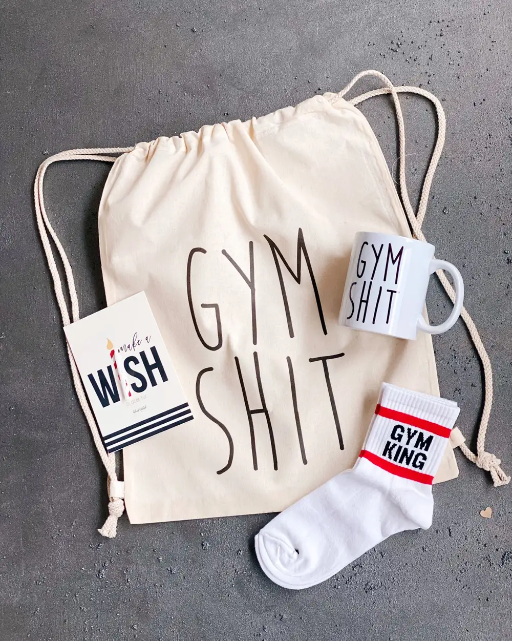 Gym Shit Spor Yapanlara Doğum Günü Hediye Kutusu Seti