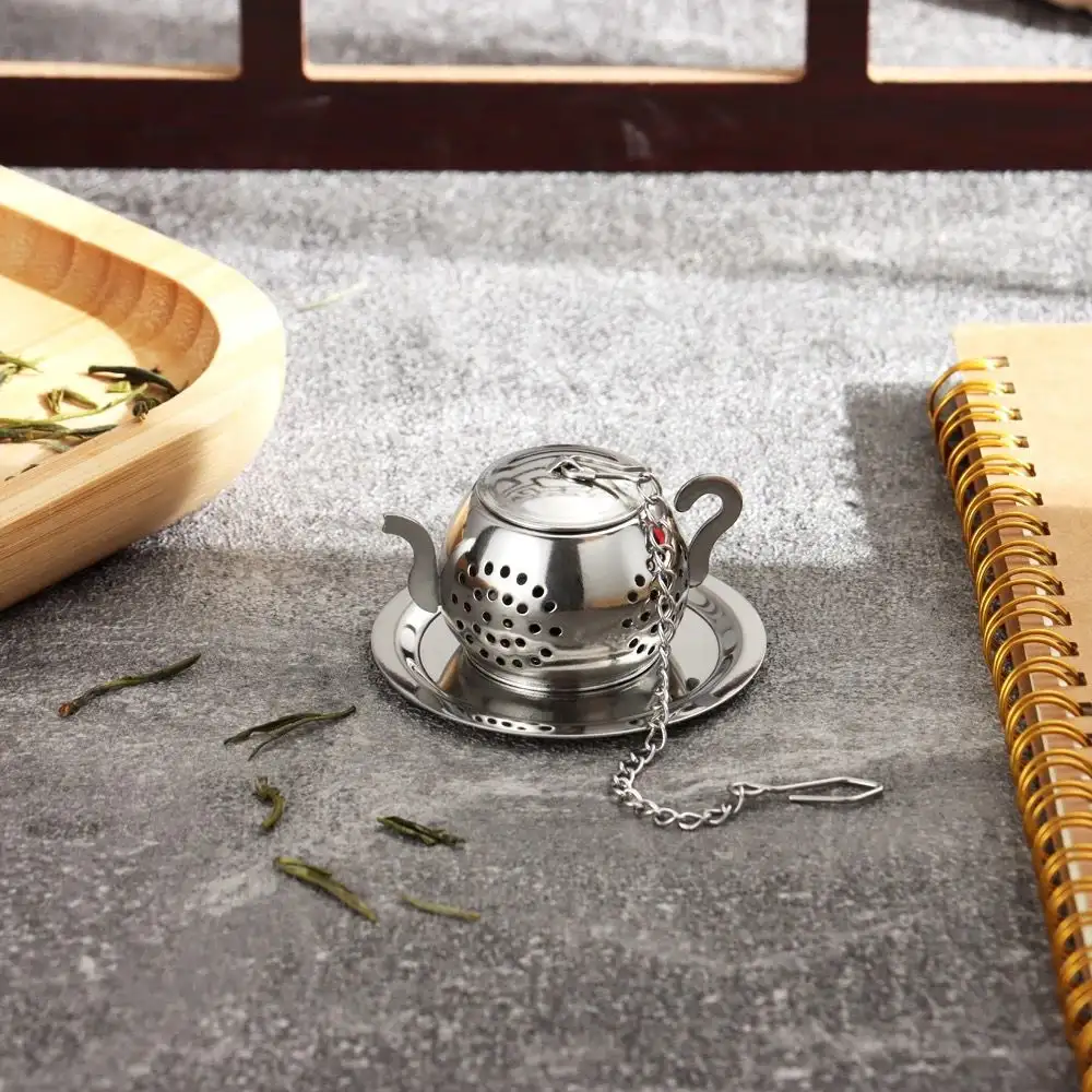 Çaydanlık Çay Süzgeci Paslanmaz Çelik Demlik Zinciri