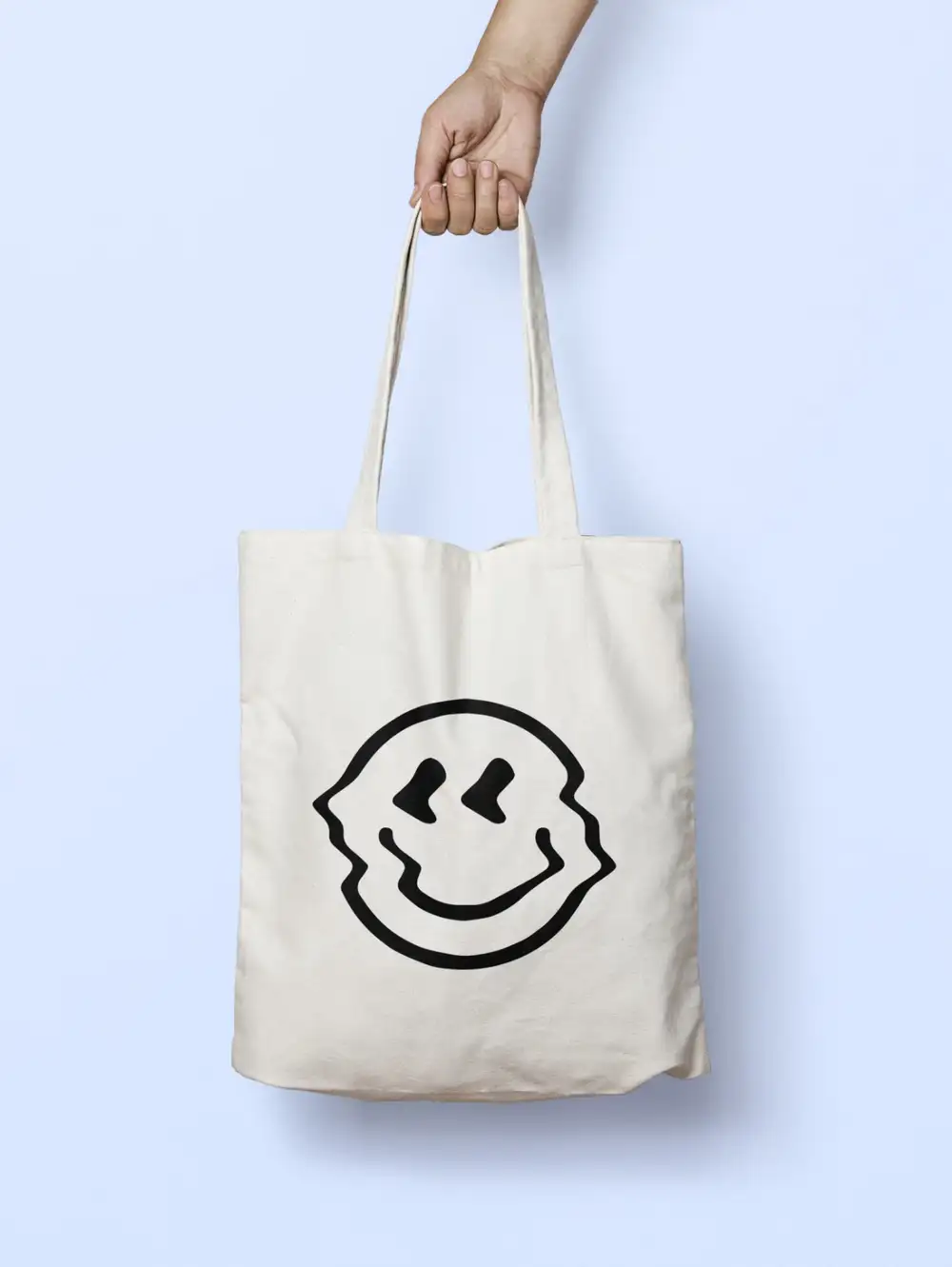 Smile Gülen Yüz Emoji Hediye Bez Çanta