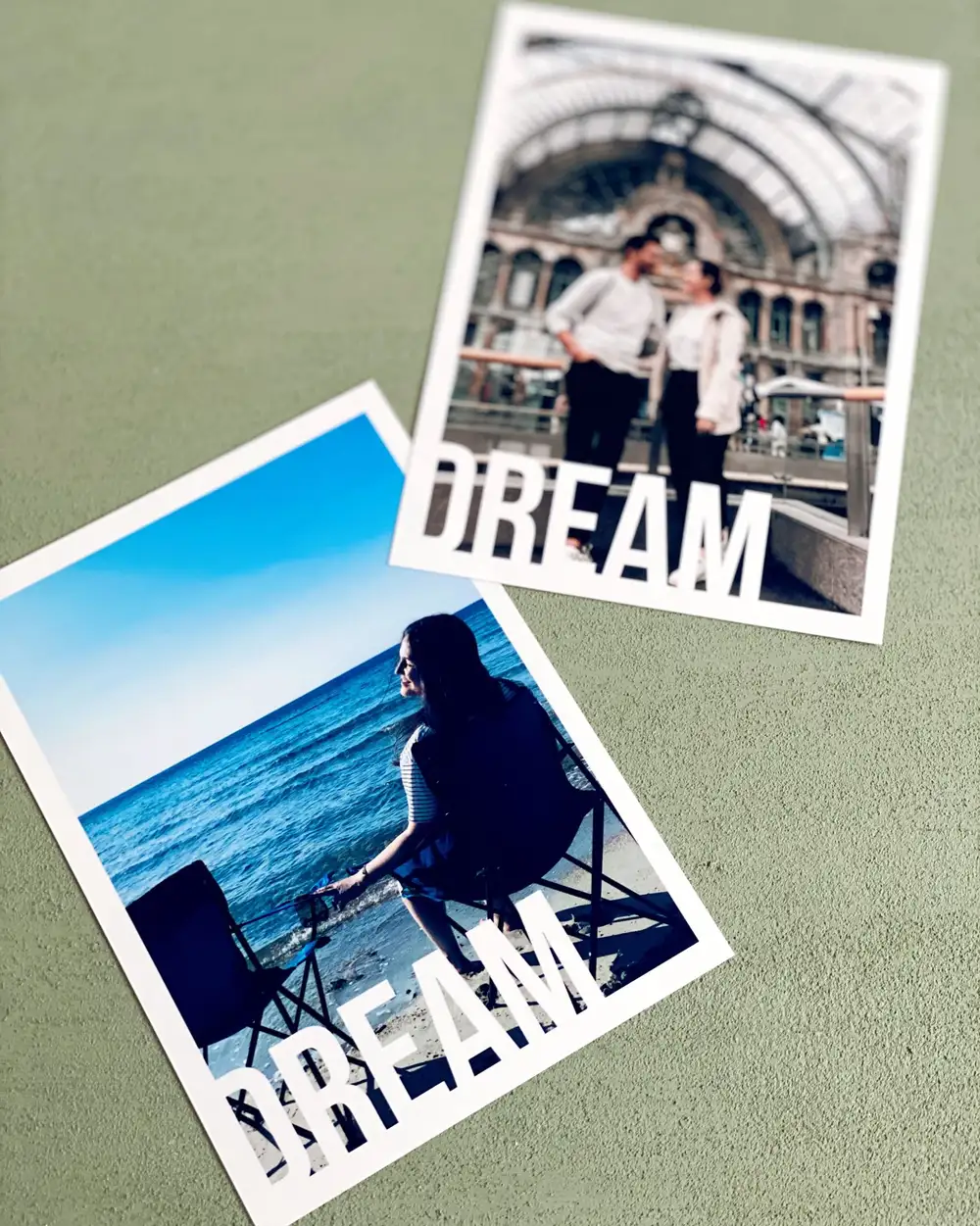Dream Hayal Mesajlı Hediye Kişiye Özel Fotoğraf Baskısı 13 x 18 cm