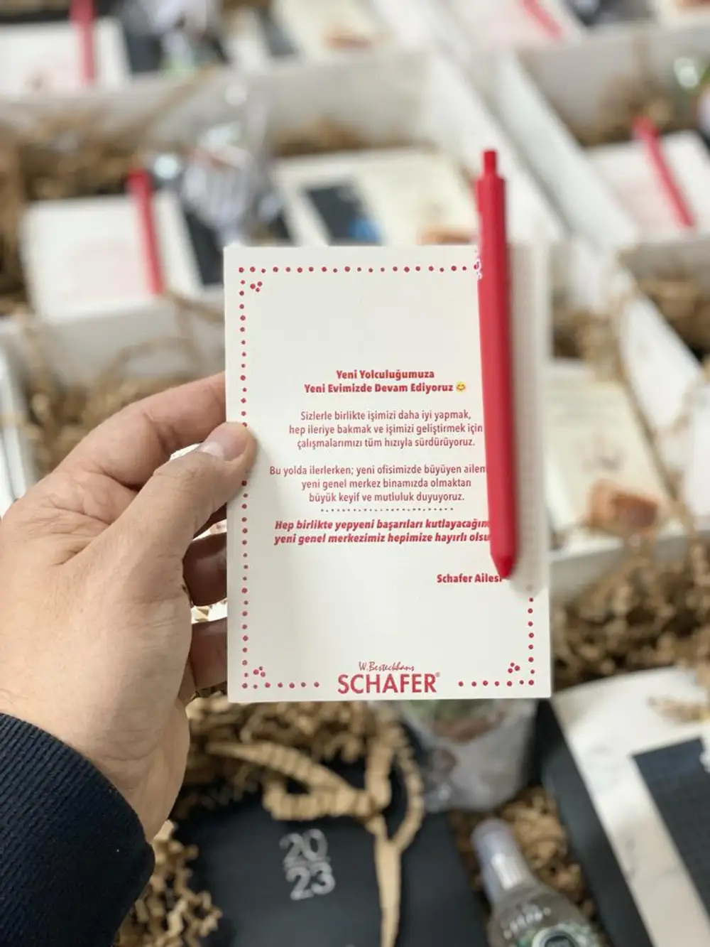 SCHAFER Hoşgeldin Kurumsal Hediye Kutusu