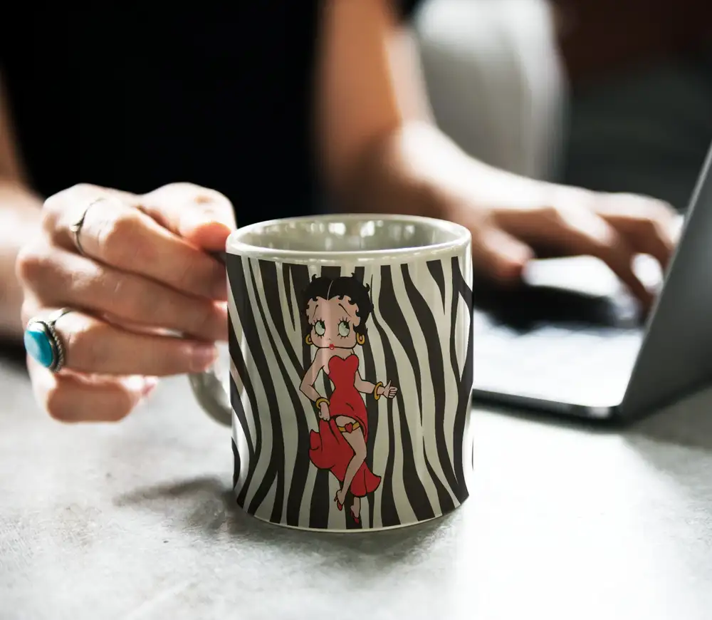 Betty Boop Hediye Kupa Bardak