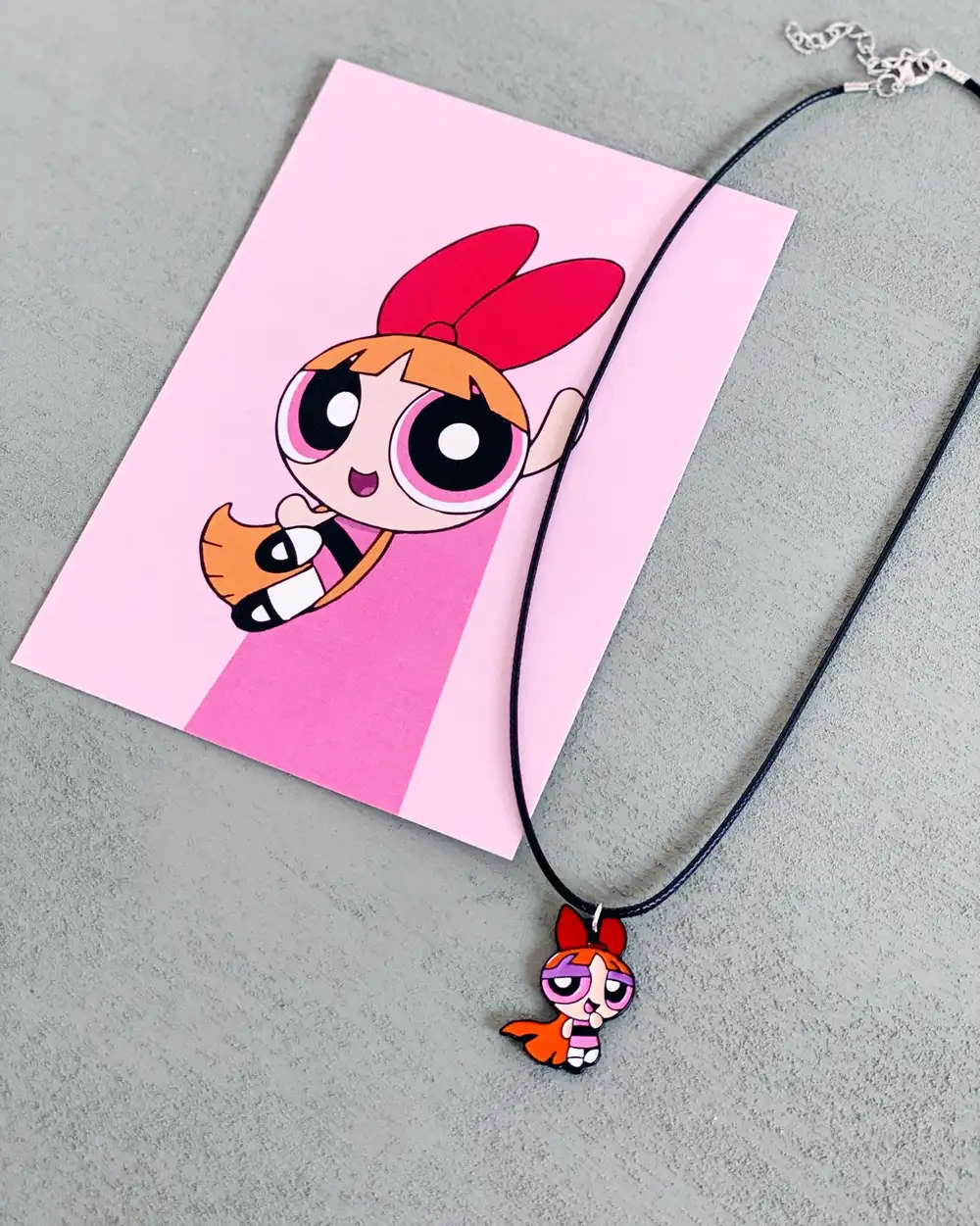 Powerpuff Girls En İyi Arkadaşlara Mineli Kolye Seti 3'lü