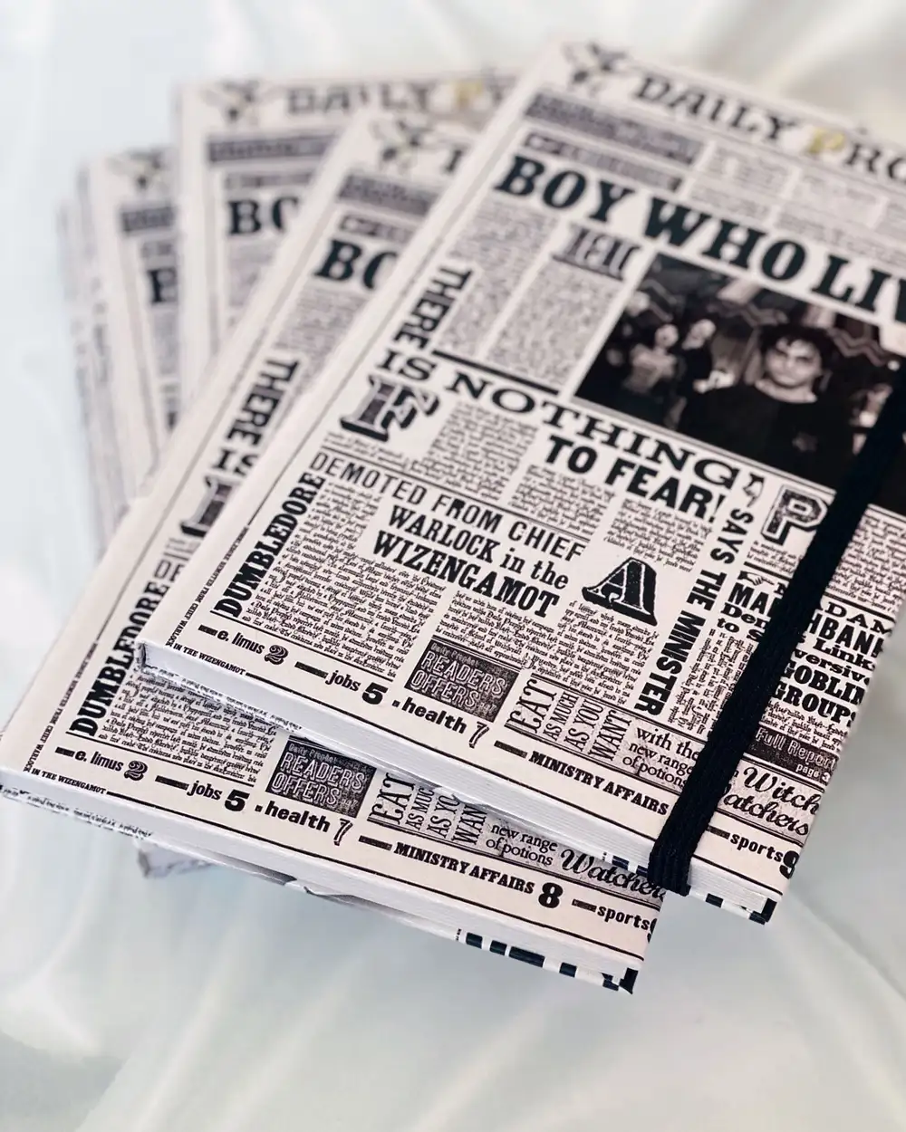 Harry Potter Temalı Sert Kapaklı Çizgisiz Defter