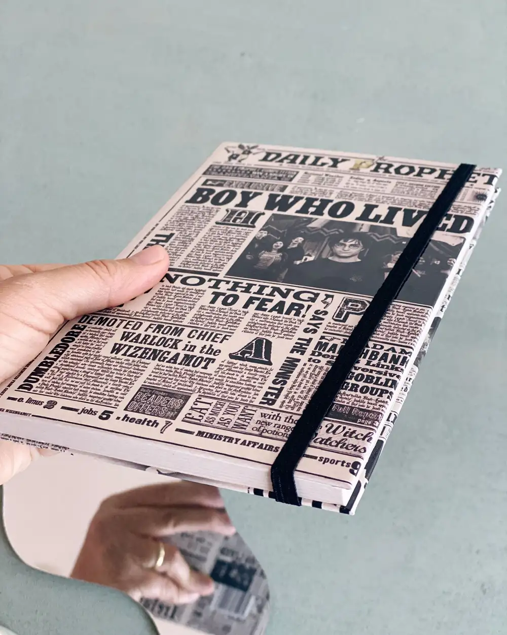 Harry Potter Temalı Sert Kapaklı Çizgisiz Defter
