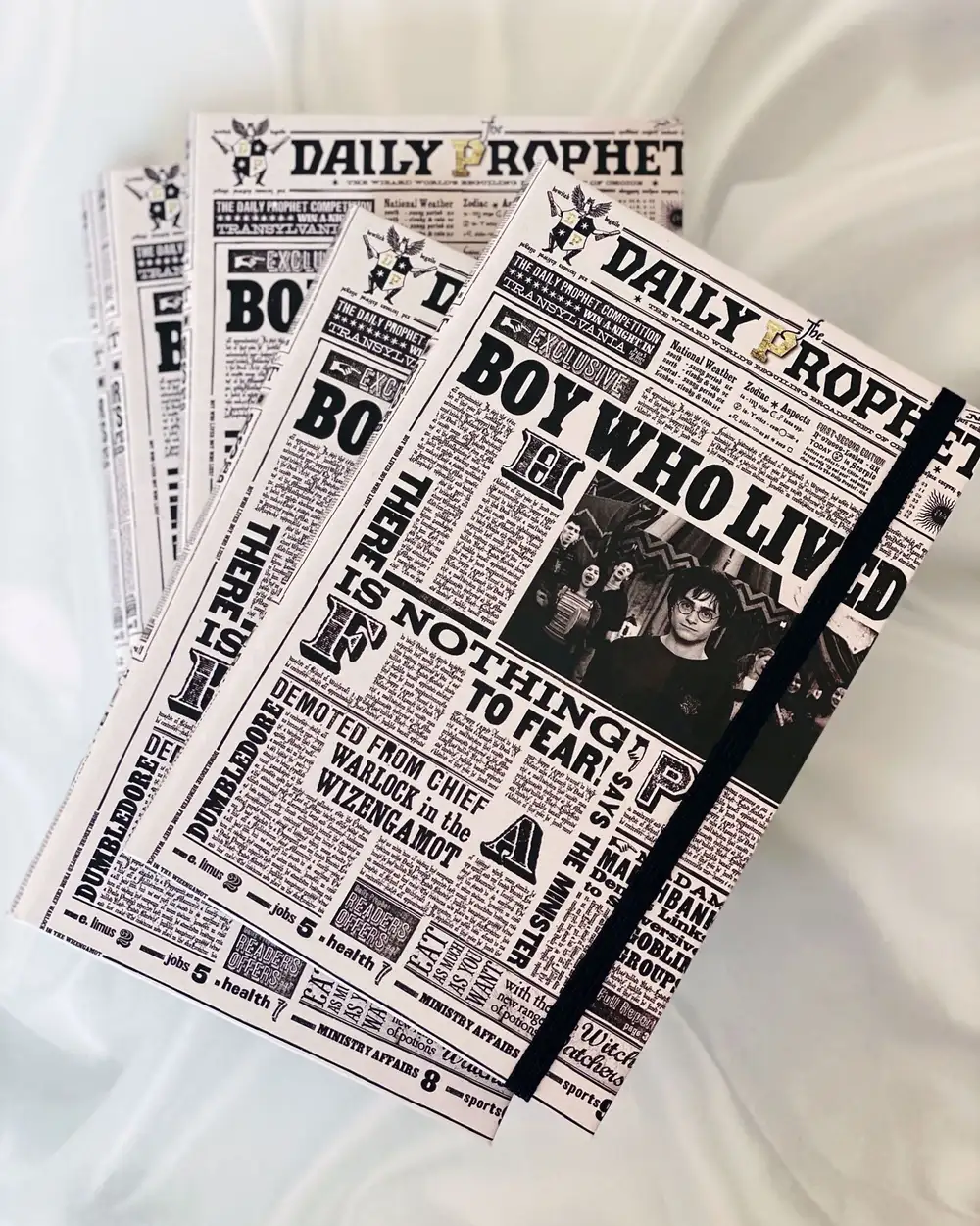 Harry Potter Temalı Sert Kapaklı Çizgisiz Defter