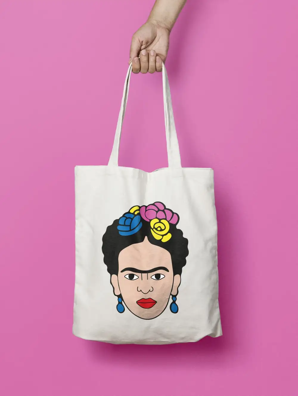 Frida Temalı Hediye Bez Çanta