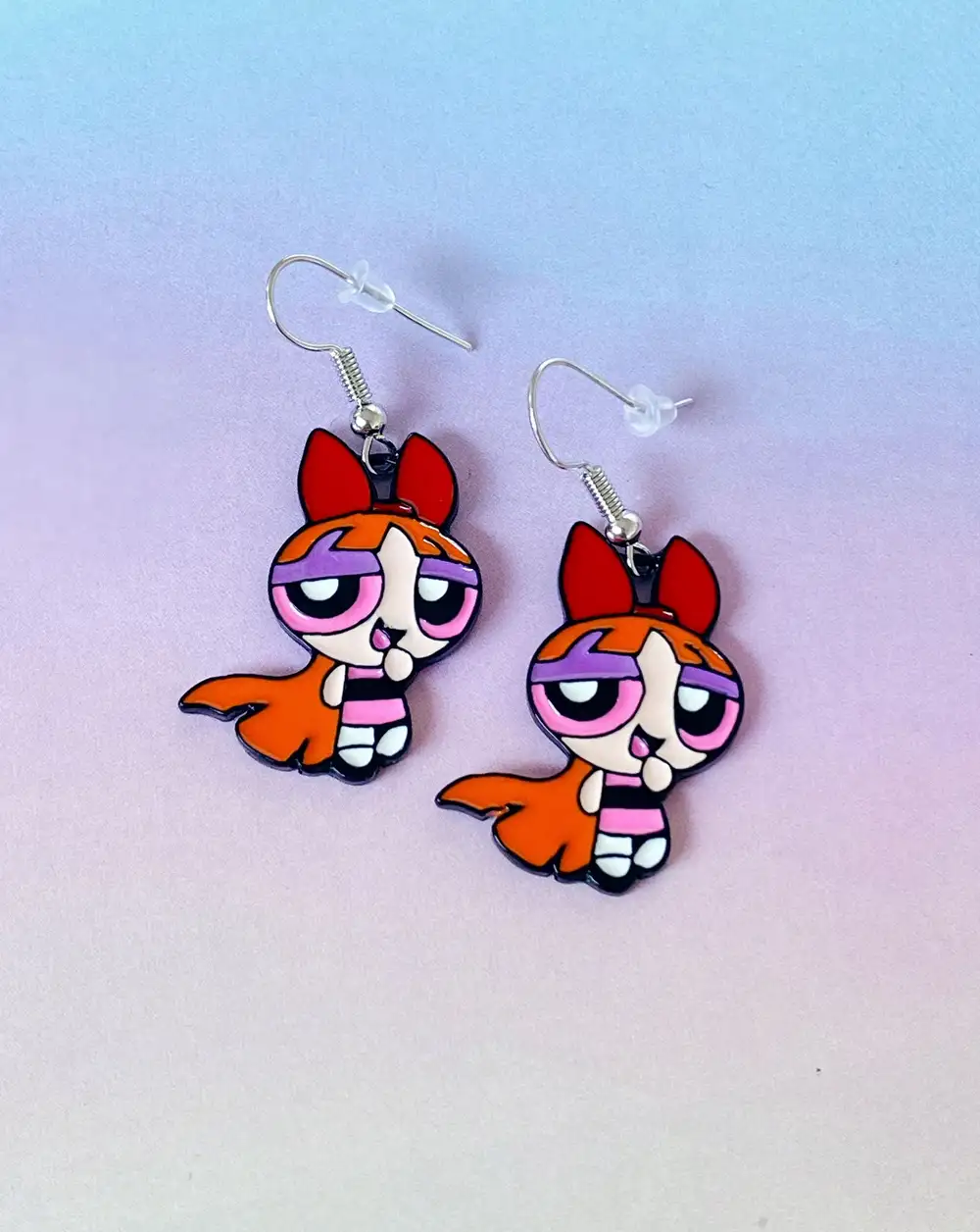 Powerpuff Girls En İyi Arkadaşlara Hediye Küpe Seti 3'lü