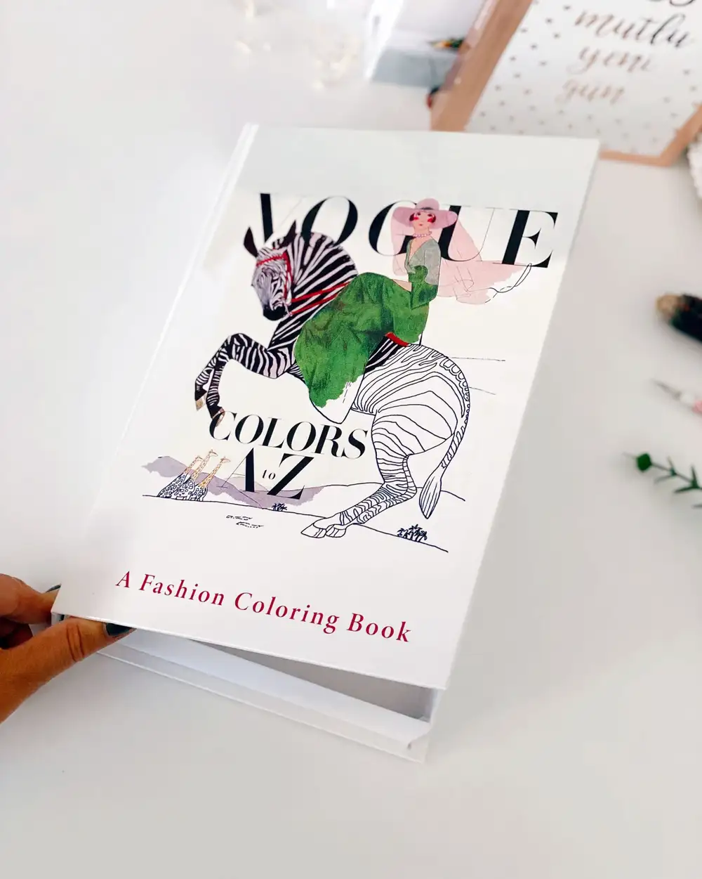 Vogue Dekoratif Kitap Kutusu
