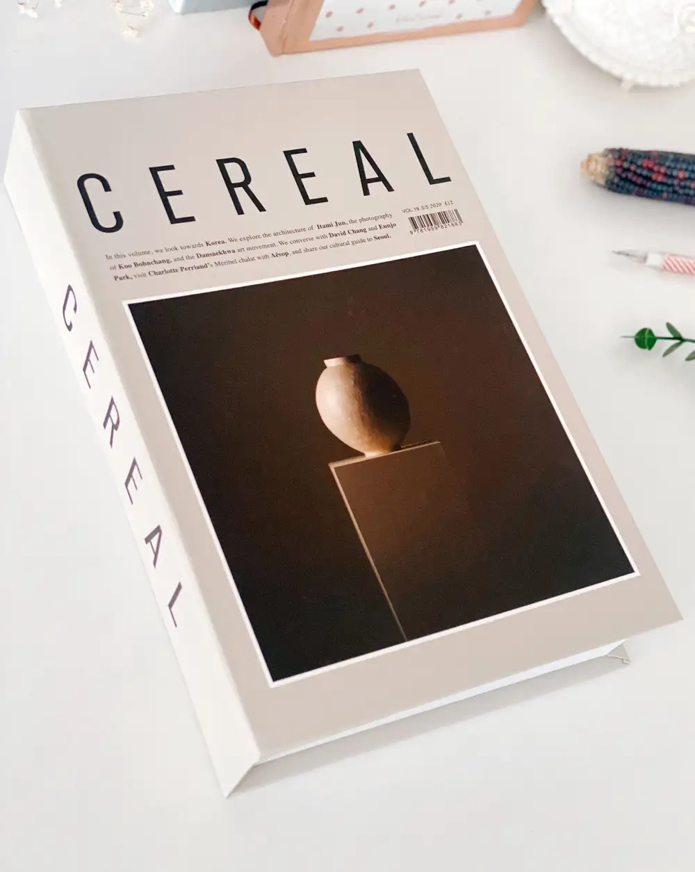 Cereal Dekoratif Kitap Kutusu
