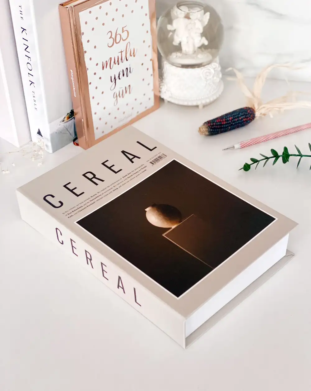 Cereal Dekoratif Kitap Kutusu
