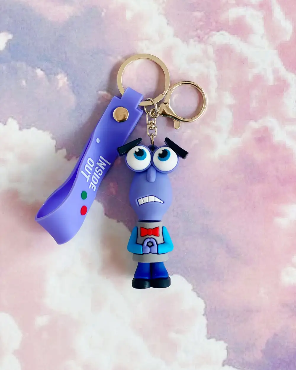 Inside Out Anahtarlık Çanta Aksesuarı - Endişeli Adam