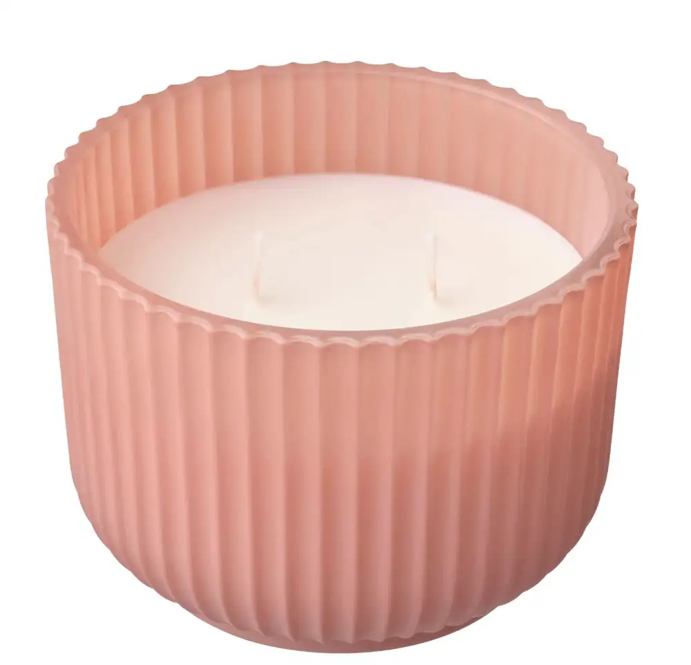 Ikea Sockerlönn Kokulu Pembe Bardak Mum