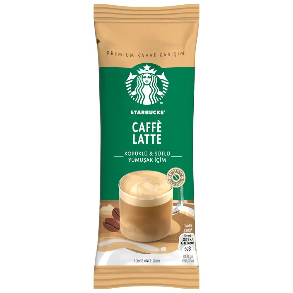 Starbucks Latte Premium Kahve Karışımı Tek İçimlik