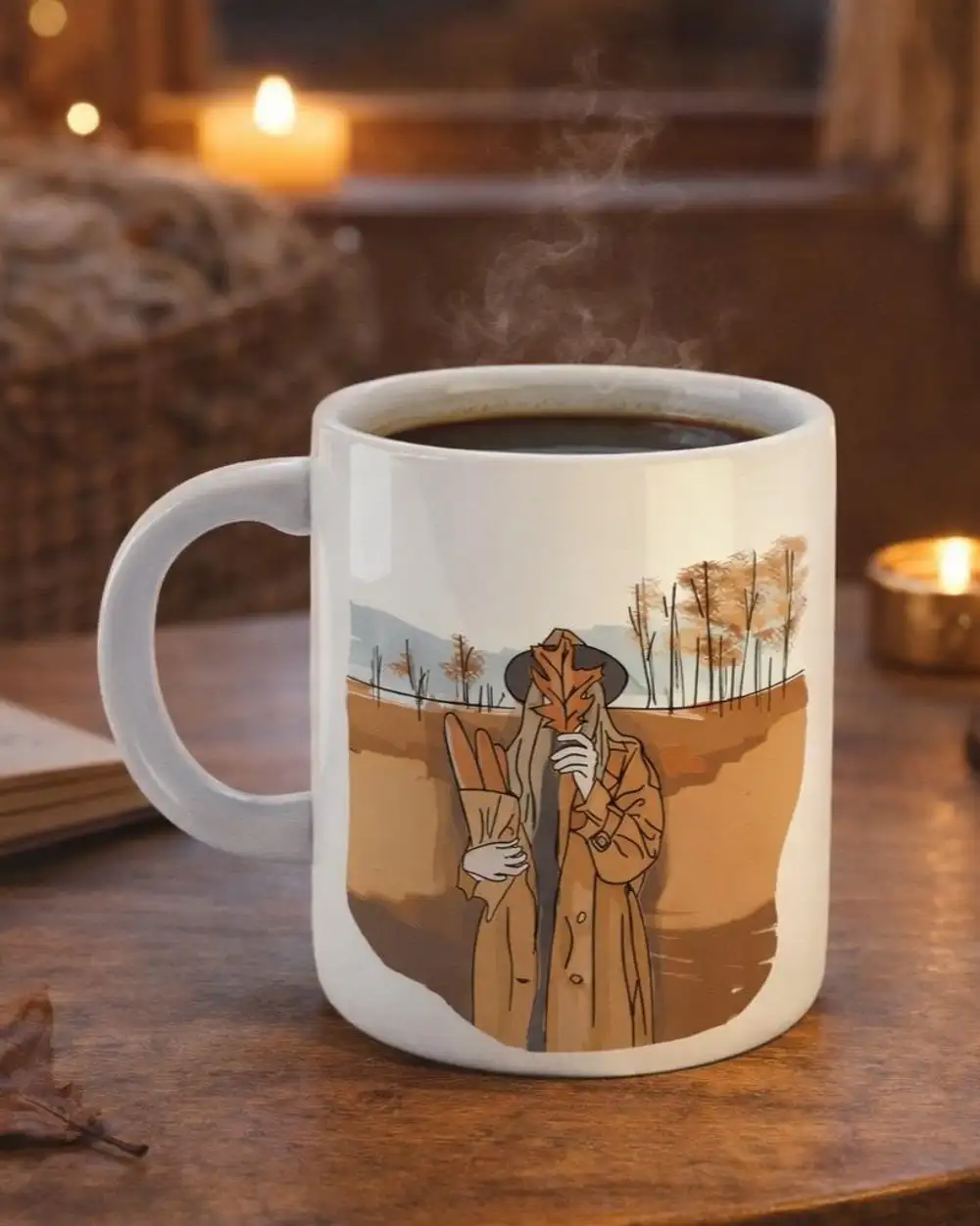 Sonbaharı Selamla Hediye Kupa Bardak