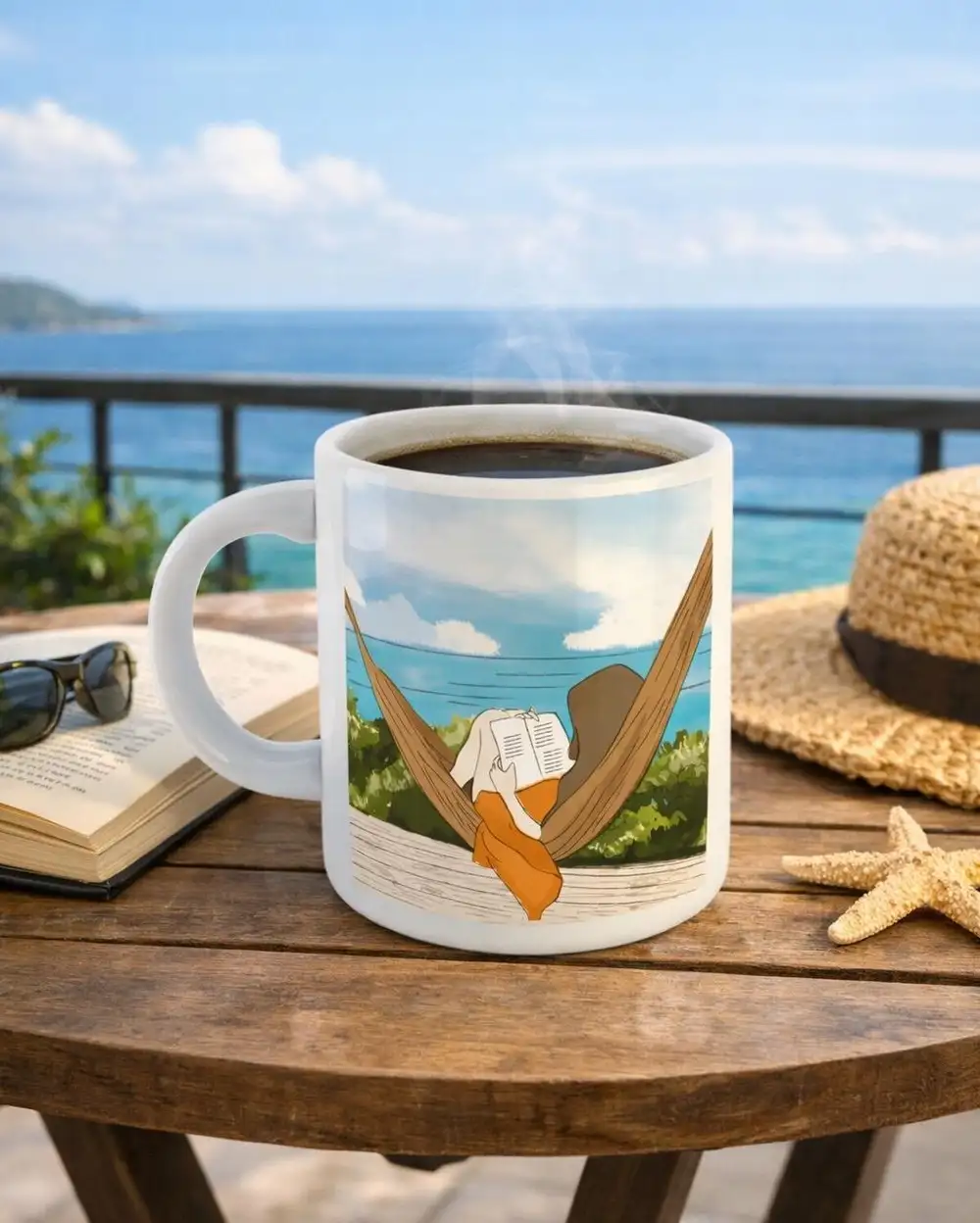 Kitapsevere Yazı Selamla Hediye Kupa Bardak