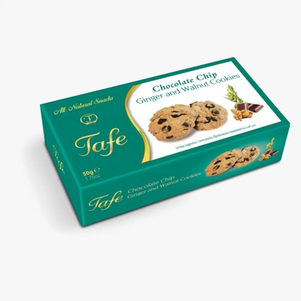 Tafe Chocolate Chip Cookie - Parça Çikolatalı Zencefilli & Cevizli