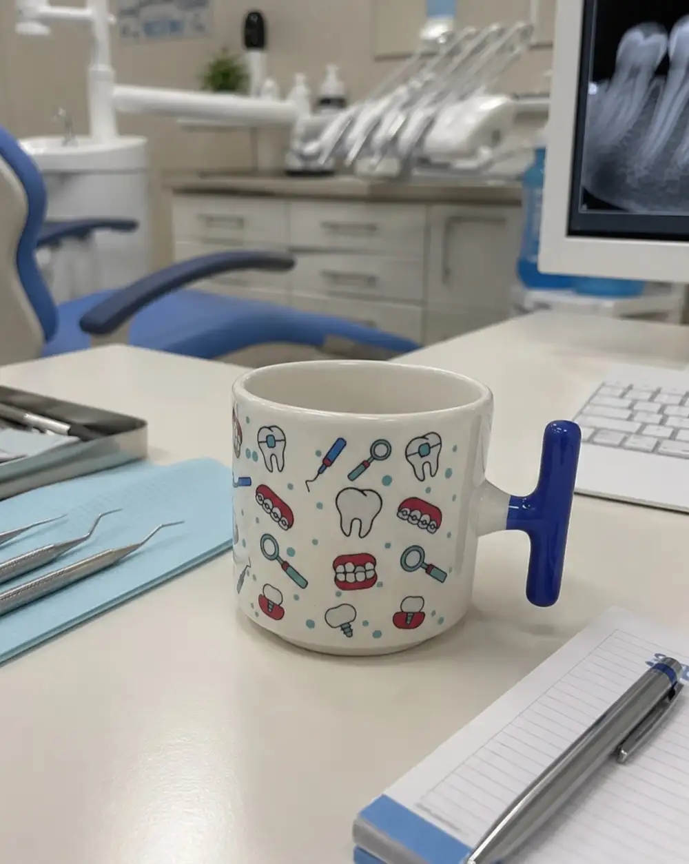 Diş Hekimine Hediye Kupa Fincan