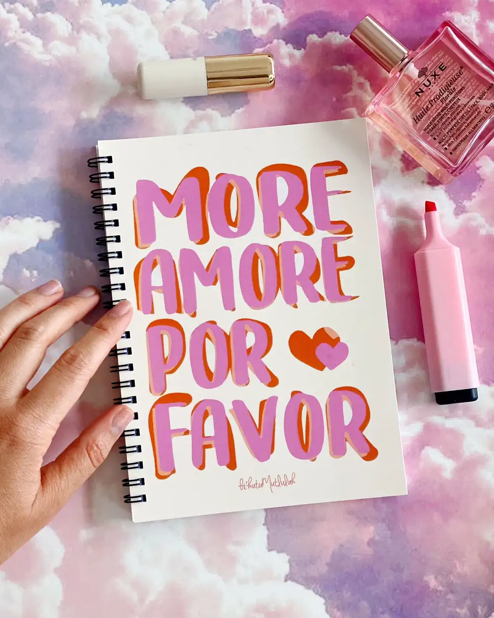 N185 More Amore Por Favor A5 Spiralli Defter