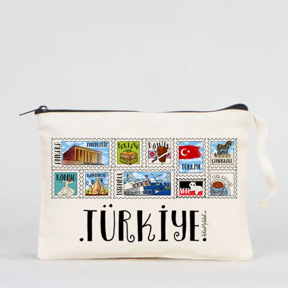 Türkiye Hediye Clutch Kalemlik - To Remember Series Turkey