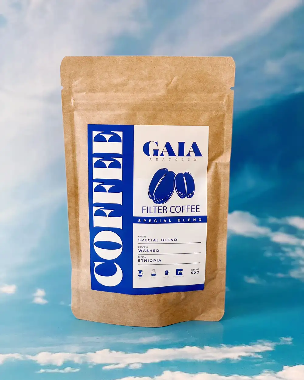 Filtre Kahve - Sea Special Blend Filter Coffee Gaia Anatolia 50 gr.