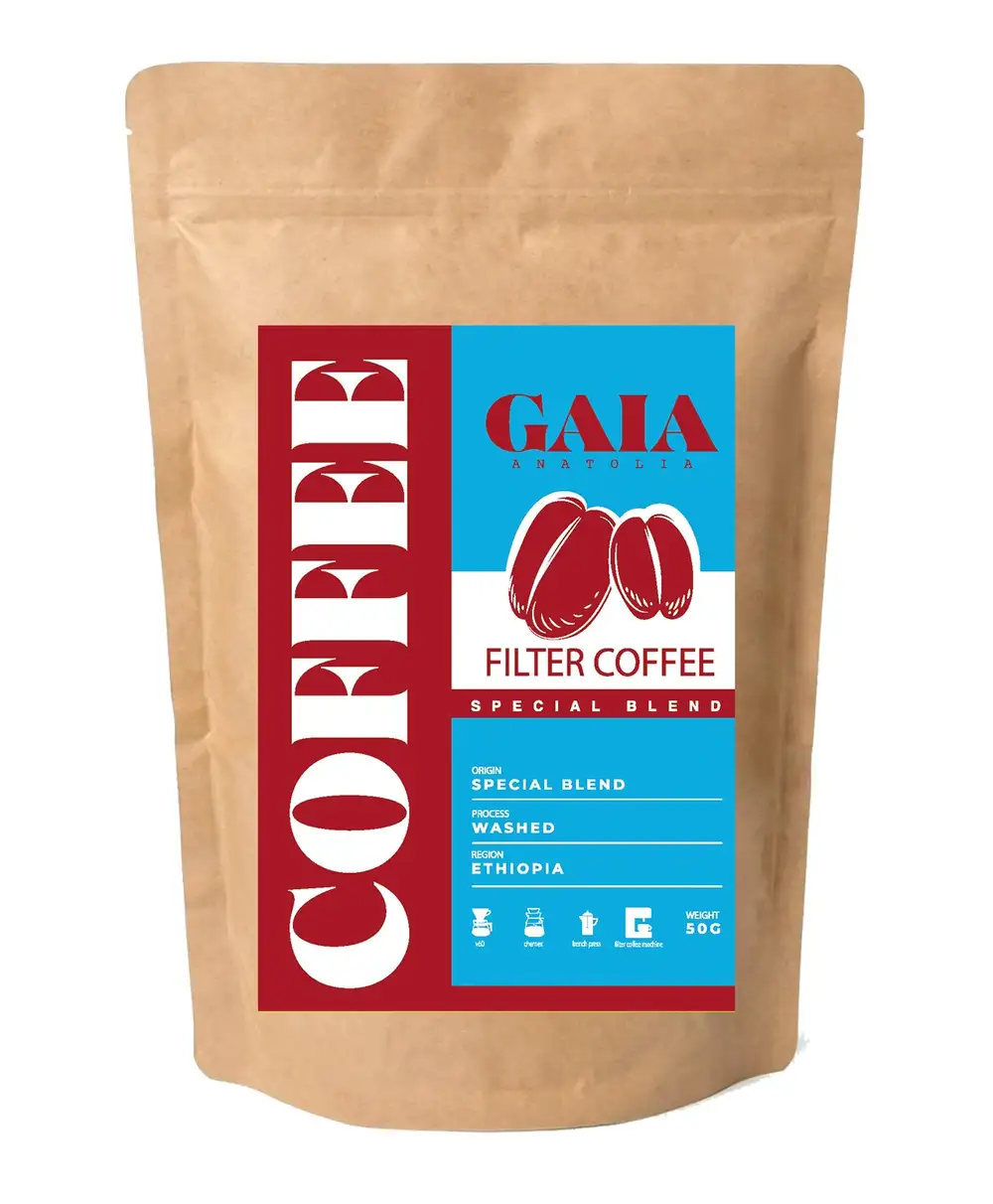 Futbolsevere Filtre Kahve - Trabzonspor Filter Coffee Gaia Anatolia 50 gr.