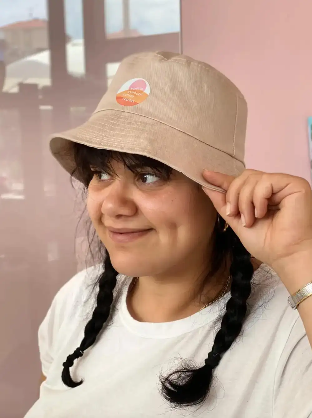 Gün Batımı Bucket Şapka