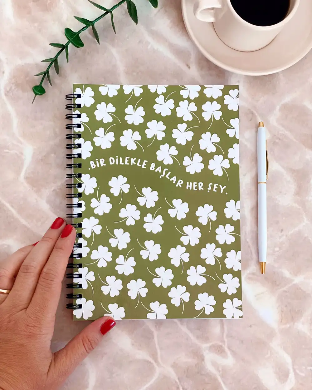 N213 Bi Dilekle Başlar Her Şey A5 Spiralli Defter