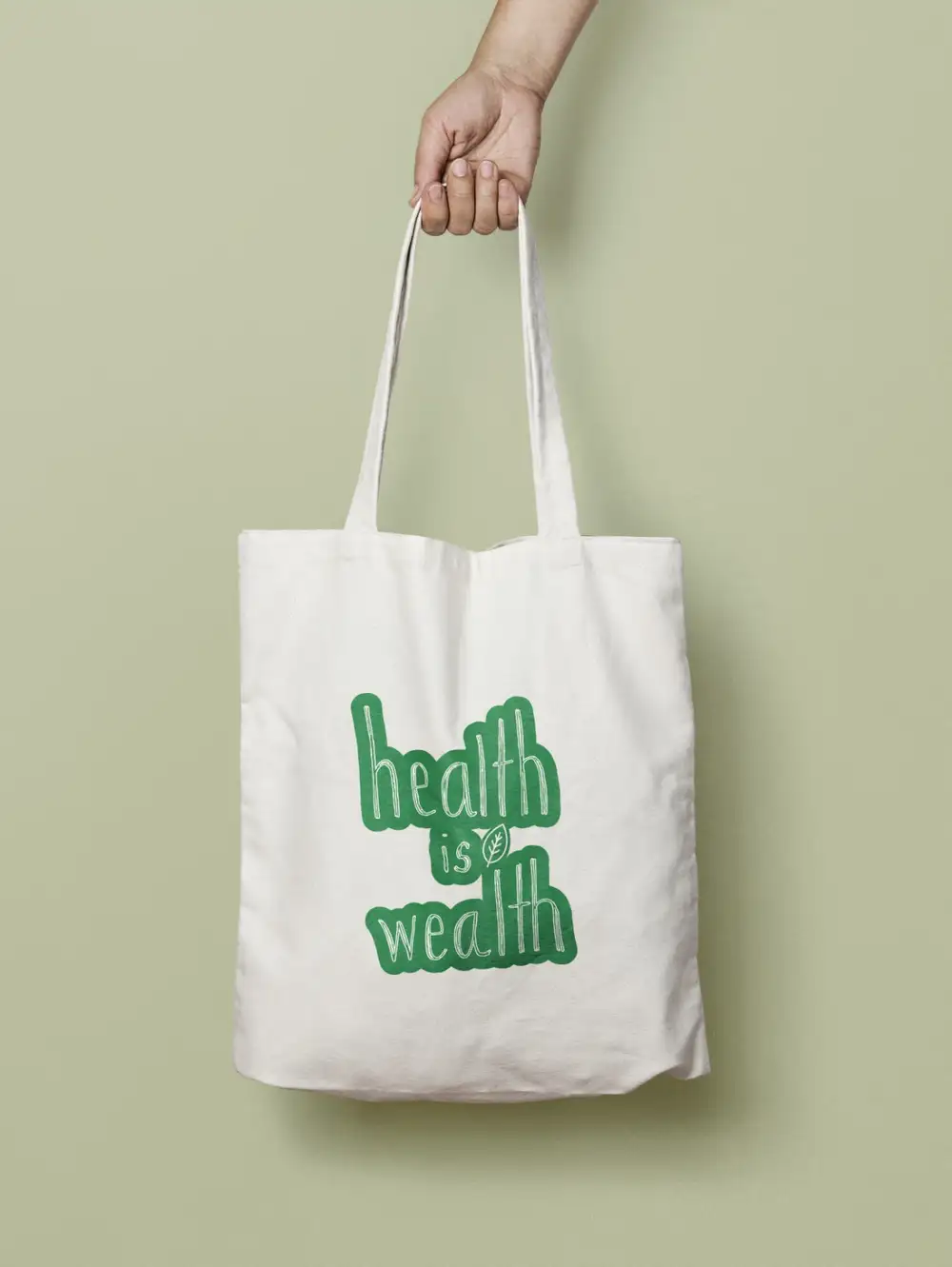 Health Is Wealth Bez Çanta