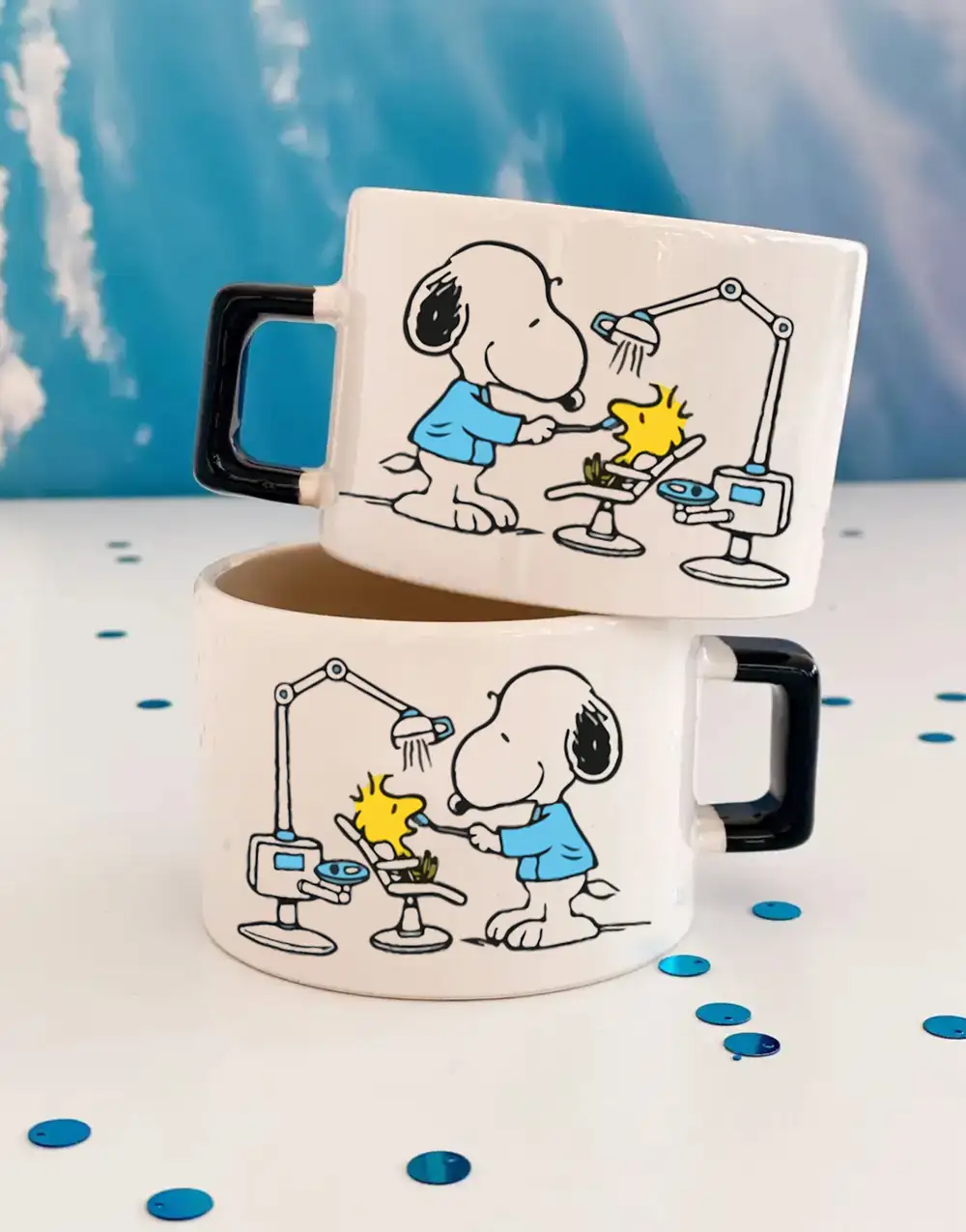 Diş Hekimine Snoopy Kupa