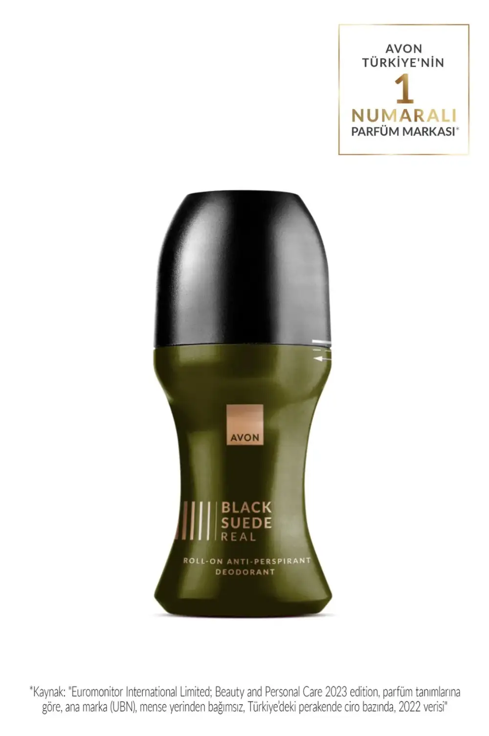 Black Suede Erkek Real Roll-On Deodorant 50 ml