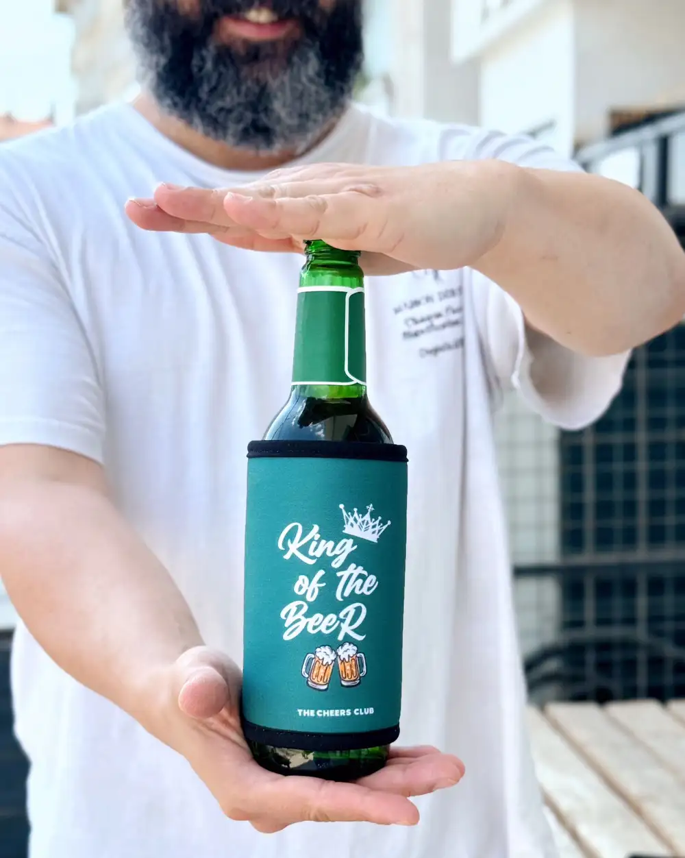 King Of The Beer Soğuk İçecek Kılıfı Yalıtımlı Sleeve