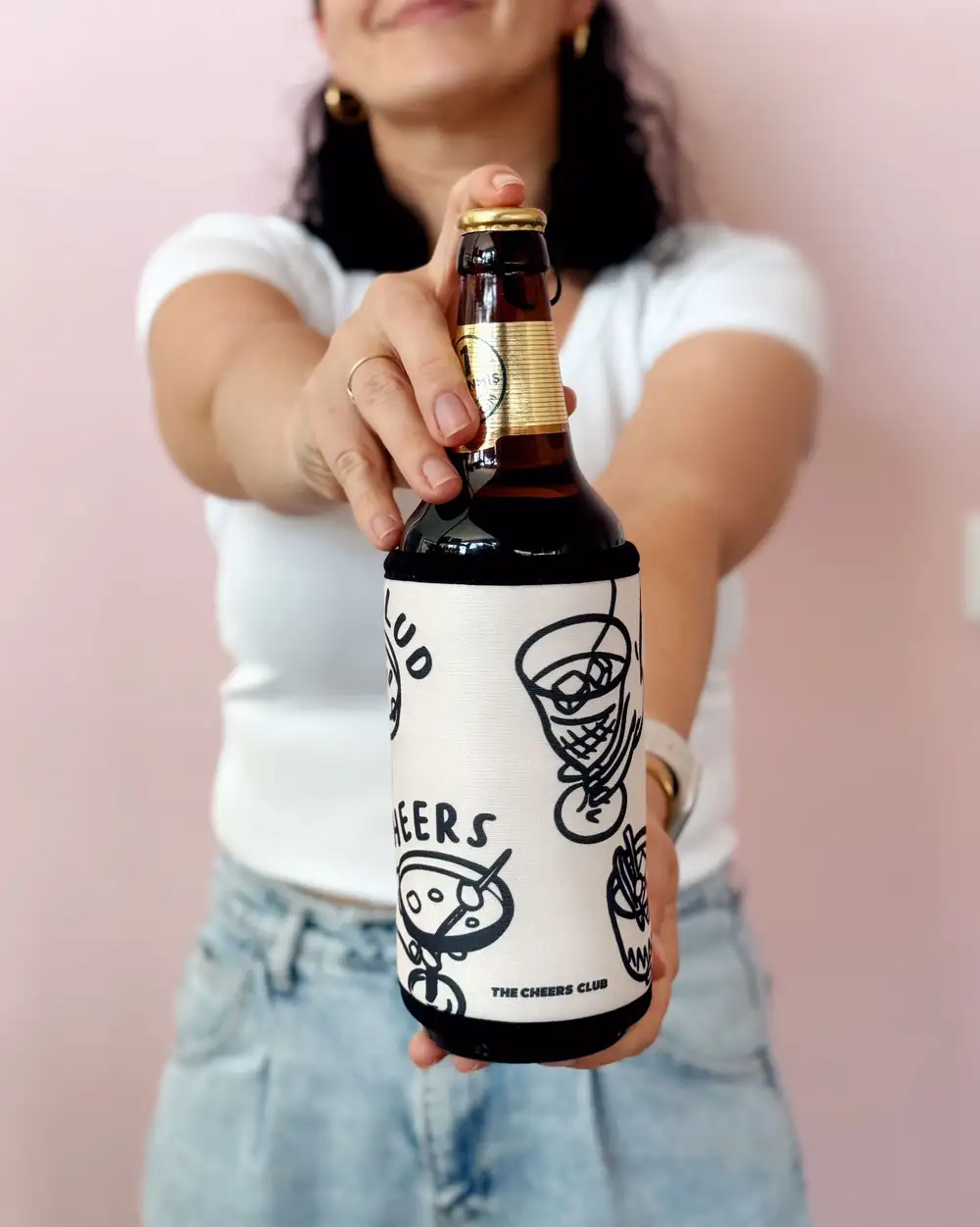 Salud Retro Soğuk İçecek Kılıfı Yalıtımlı Sleeve