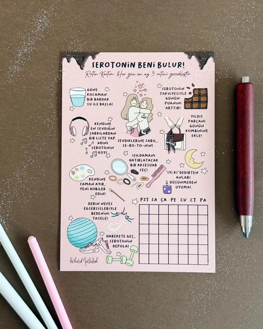 Serotonin Challenge Rutin Kartı