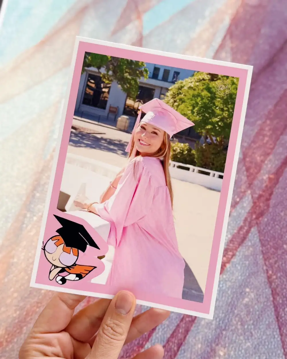 Mezun Blossom Kişiye Özel Hediye Fotoğraf Baskı 13x18 cm