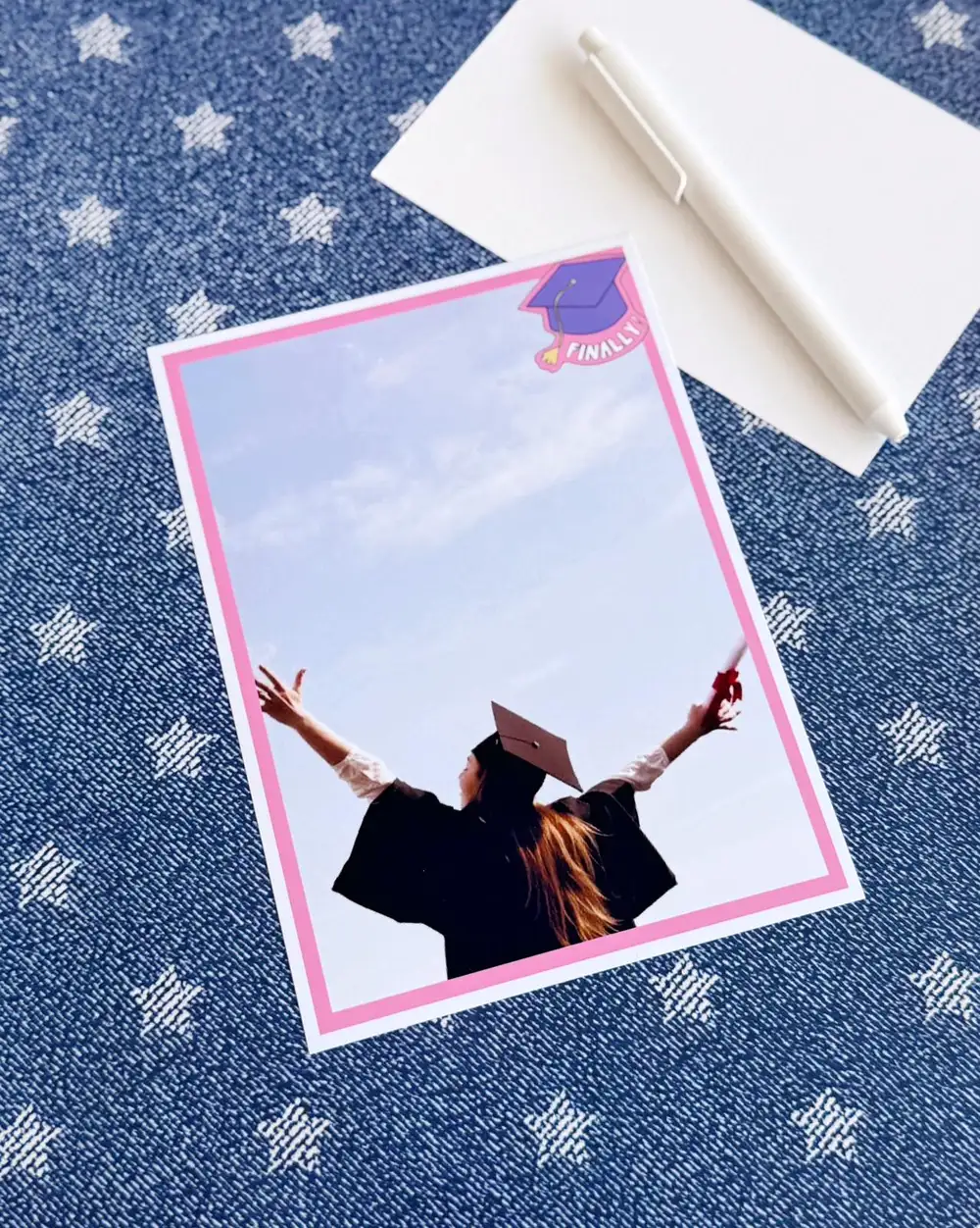 Finally Kişiye Özel Mezuna Hediye Fotoğraf Baskısı 13x18 cm