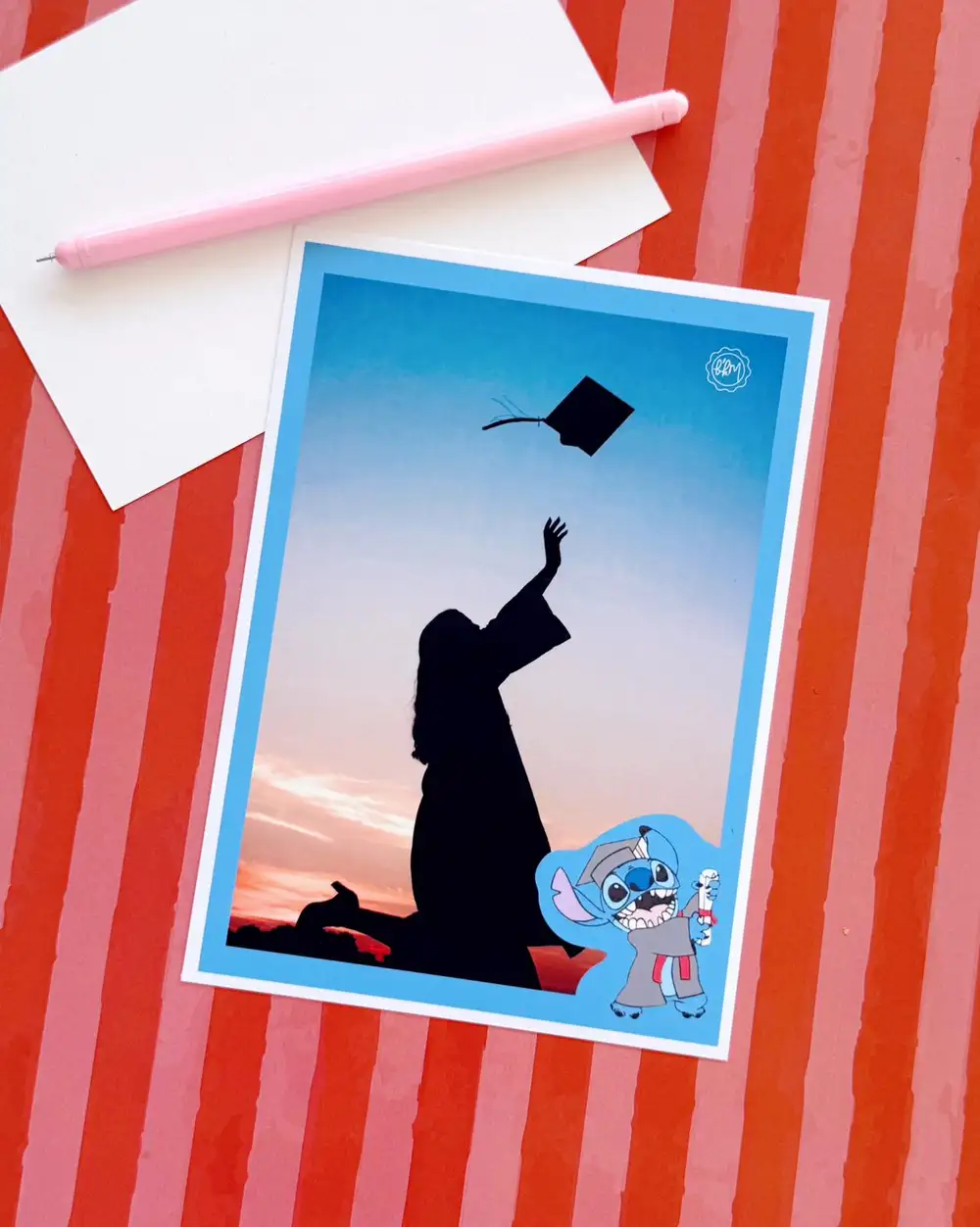 Mezun Stich Kişiye Özel Hediye Fotoğraf Baskı 13x18 cm