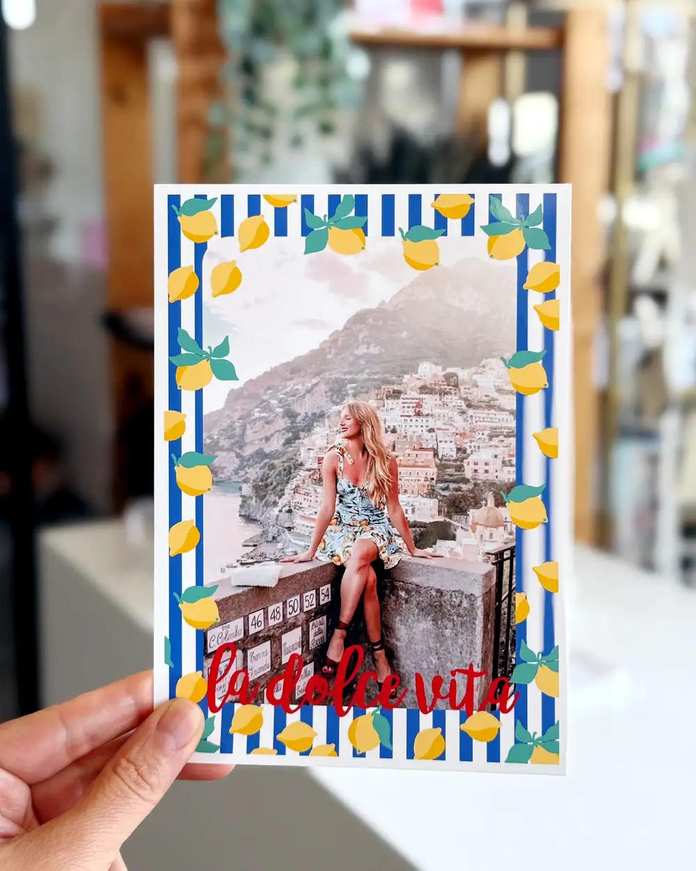 La Dolce Vita Kişiye Özel Hediye Fotoğraf Baskı 13x18 cm