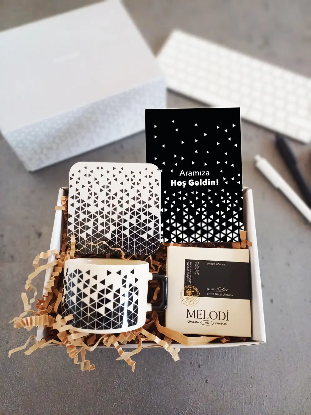 Minimalist Tasarım Welcome Kit Hediyesi