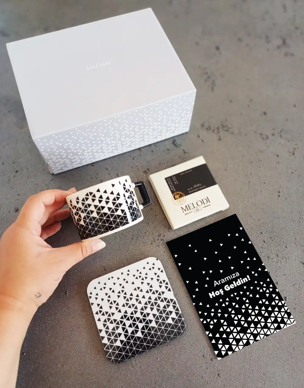 Minimalist Tasarım Welcome Kit Hediyesi
