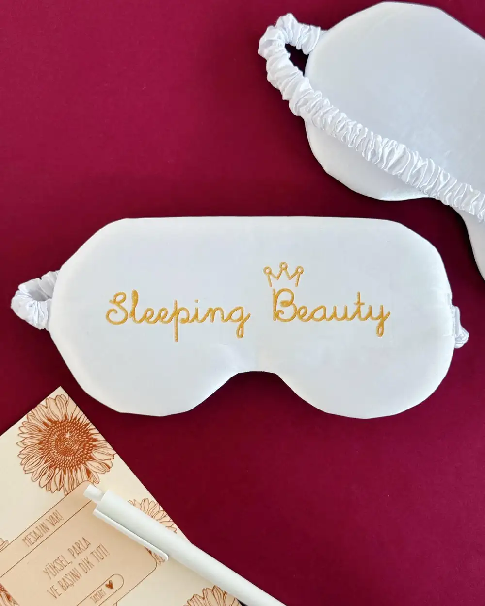 Sleeping Beauty Saten Uyku Bandı