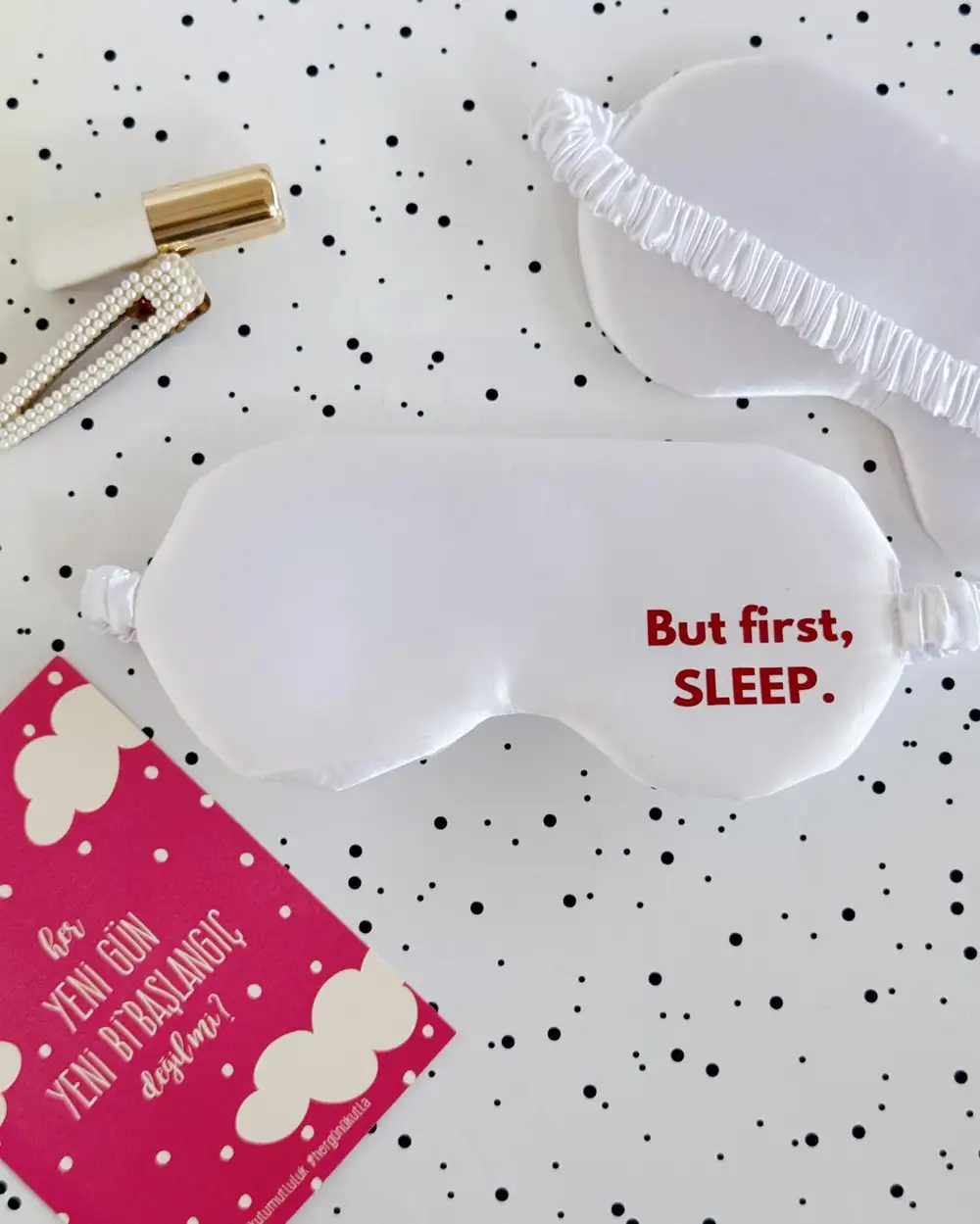 But First Sleep Saten Uyku Bandı