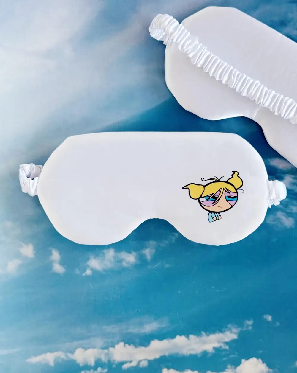 Powerpuff Girls Bubbles Saten Uyku Bandı